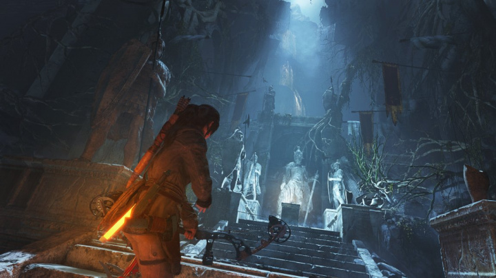 Rise of the Tomb Raider nešetří obrovskými kobkami a puzzly