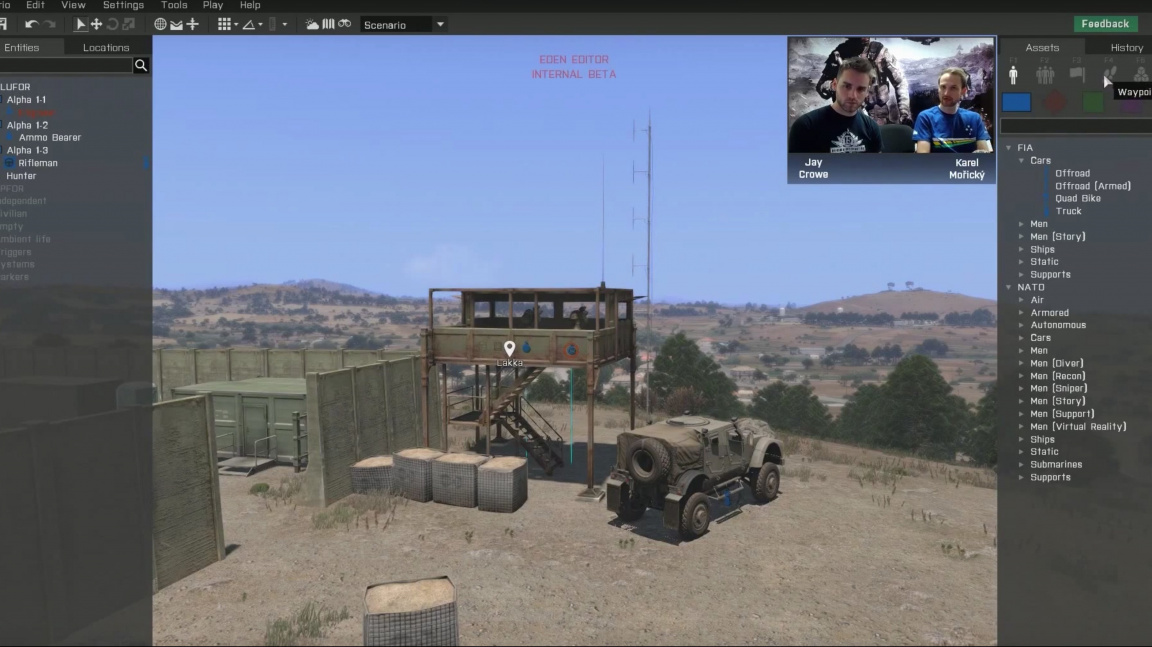 Bohemia Interactive představují vylepšený editor úrovní pro Armu 3