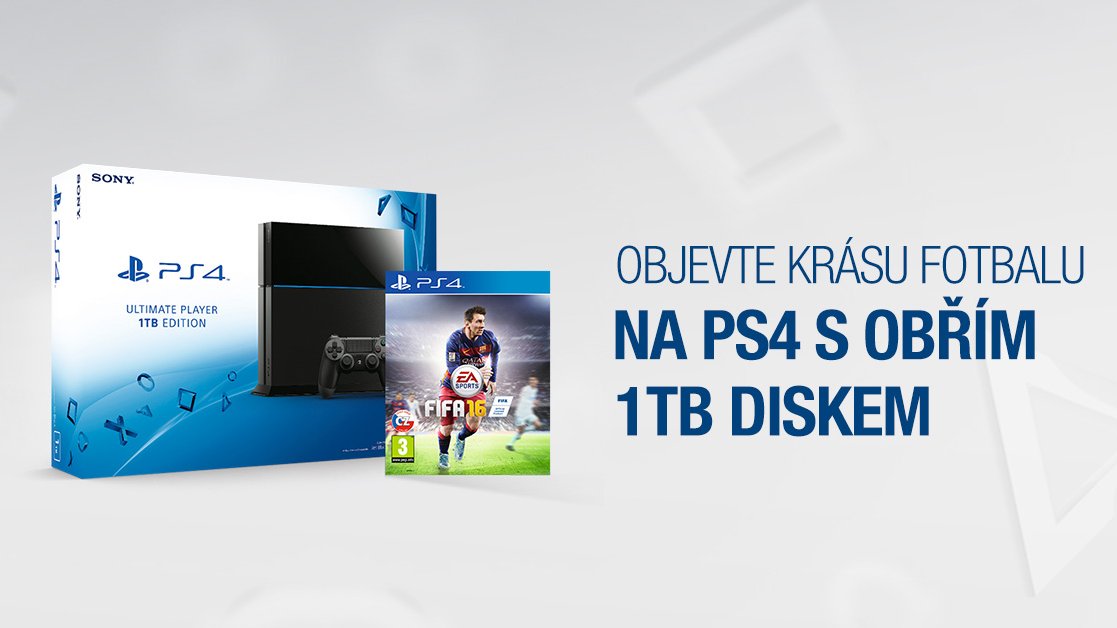 Startuje prodej FIFA 16, k dostání je i ve speciálním bundlu s konzolí PlayStation 4