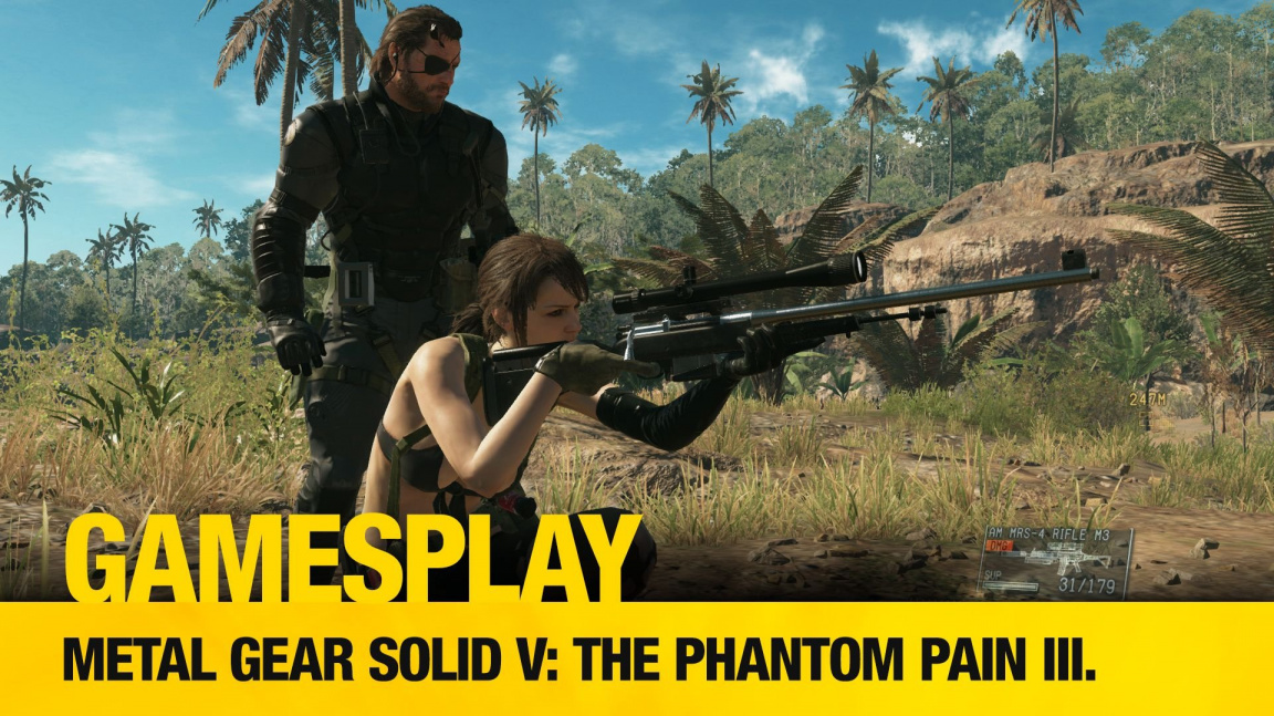 GamesPlay: do třetice všeho dobrého hrajeme Metal Gear Solid V: The Phantom Pain