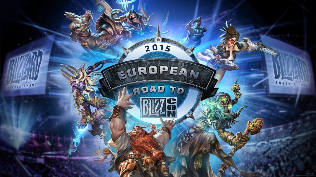 Fotografie z pražského turnaje Road to BlizzCon