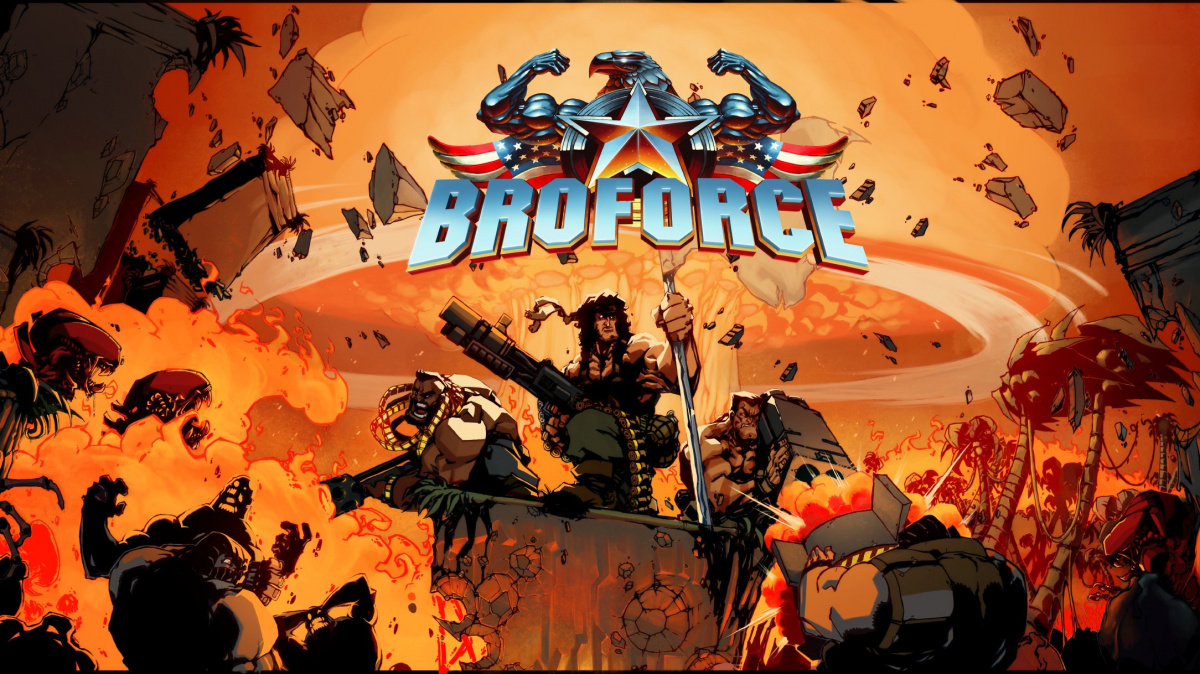 Šílená parodie na akční filmy Broforce vyjde už příští týden