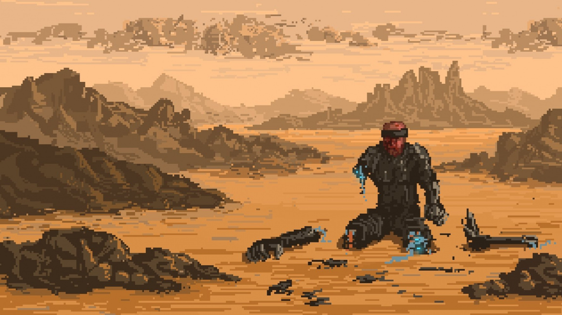 Ambiciózní RPG Death Trash smíchá postapo s kyberpunkem v rozlehlém pixel-artovém světě