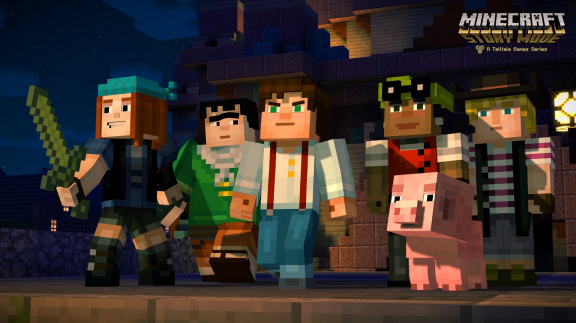 Nadšení dabéři oznamují vydání první epizody Minecraft: Story Mode