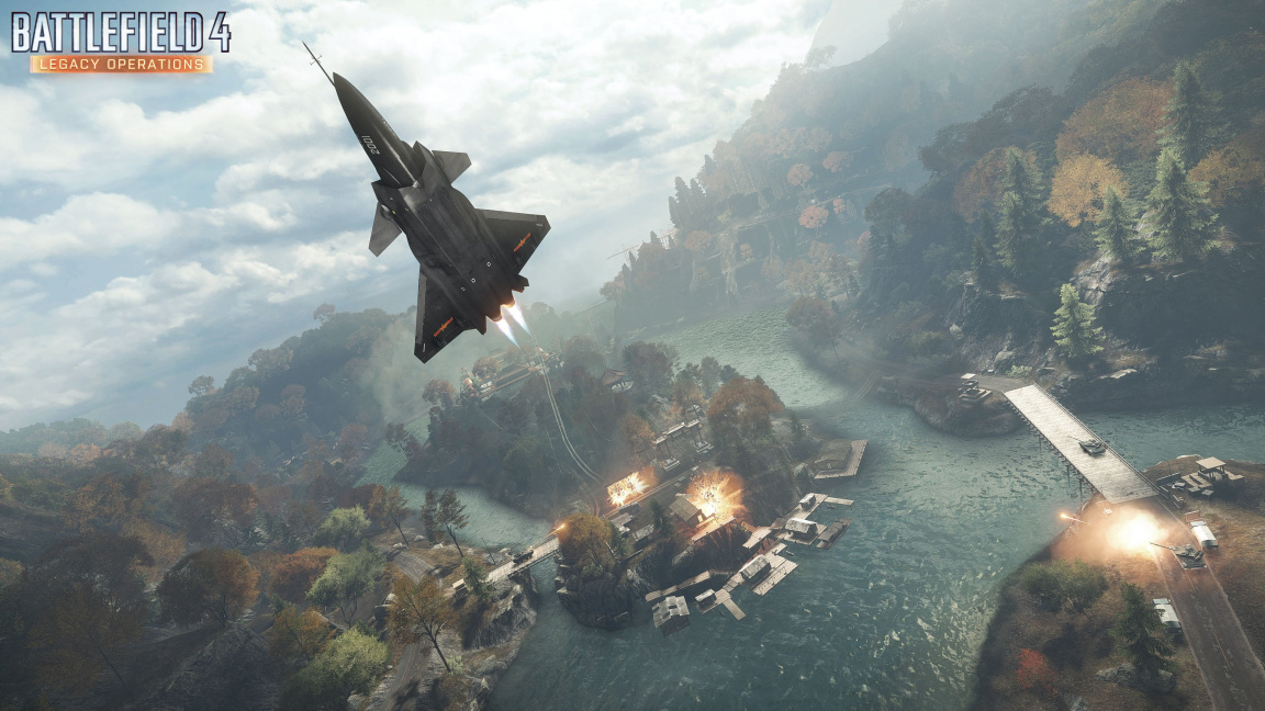 Battlefield 4 multiplayeru vlije krev do žil nová verze mapy Dragon Valley ze dvojky