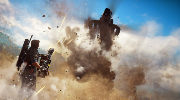 Procedurální destrukce zajistí v Just Cause 3 spoustu neskriptované zábavy