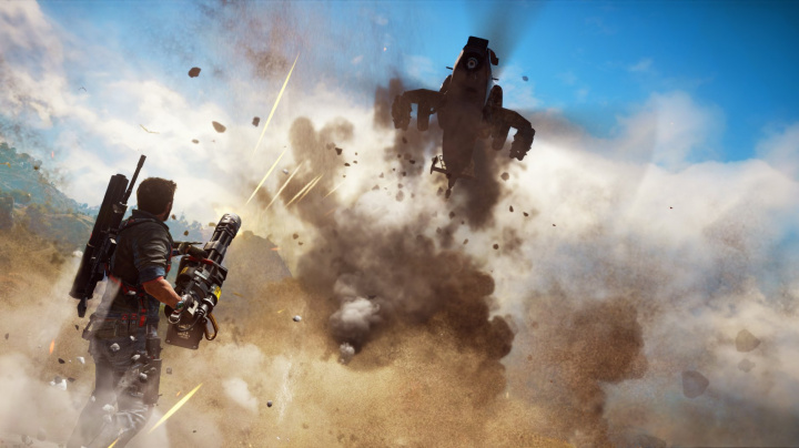 Procedurální destrukce zajistí v Just Cause 3 spoustu neskriptované zábavy
