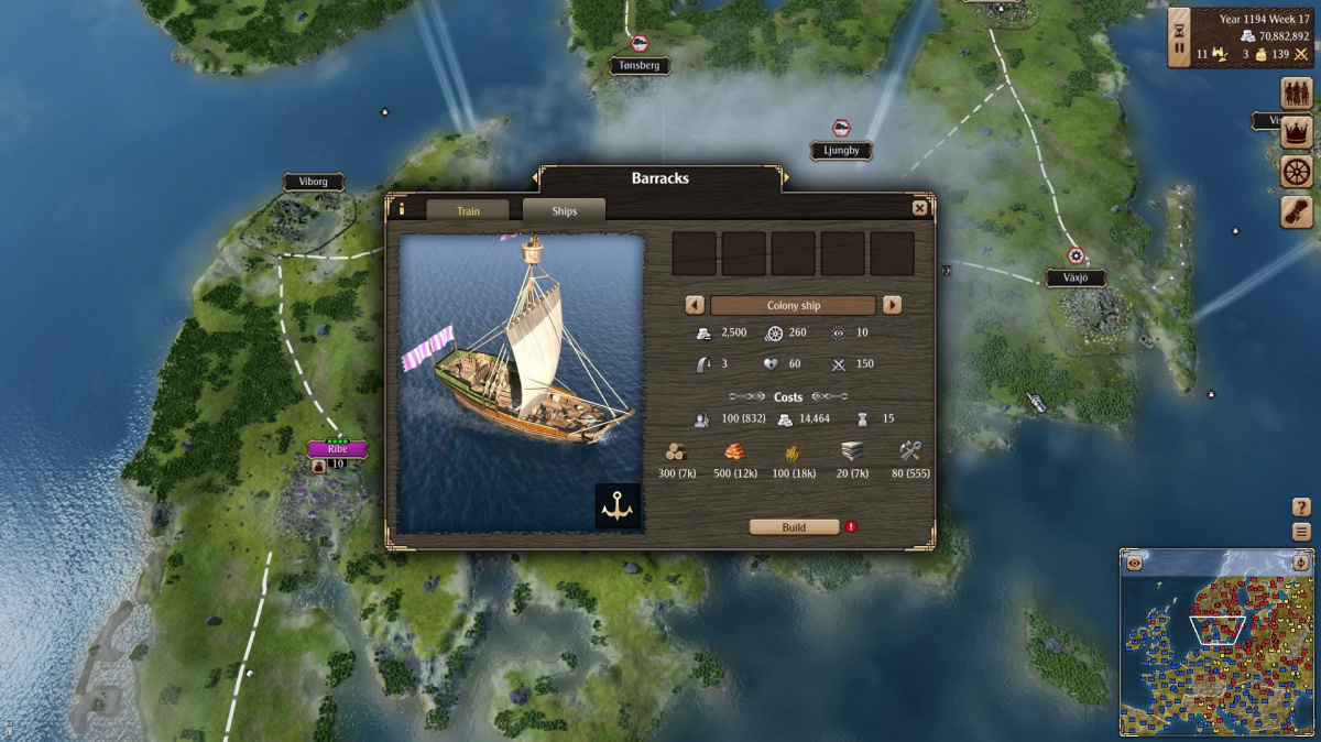 Update pro Grand Ages: Medieval přináší novinky v oblasti obléhání, soubojů i kolonizace