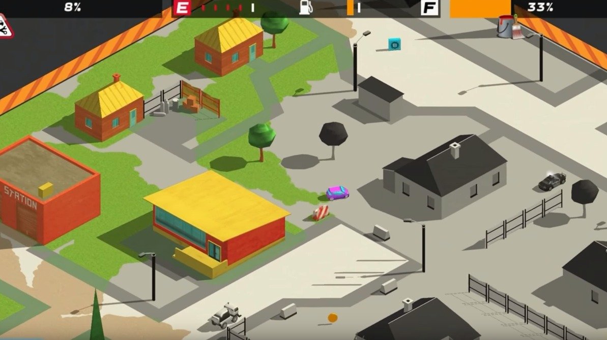 České studio Craneballs vydává barevnou arkádu Splash Cars