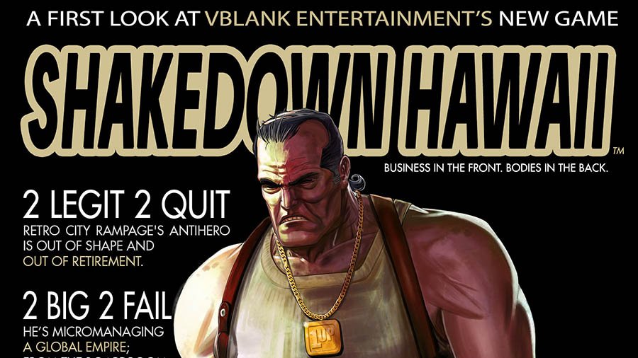 Tvůrci městské retro akce Retro City Rampage se vrací s “pokračováním" Shakedown Hawaii