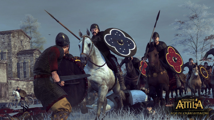 Historické video z Total War: Attila vypráví příběh Karla Velikého