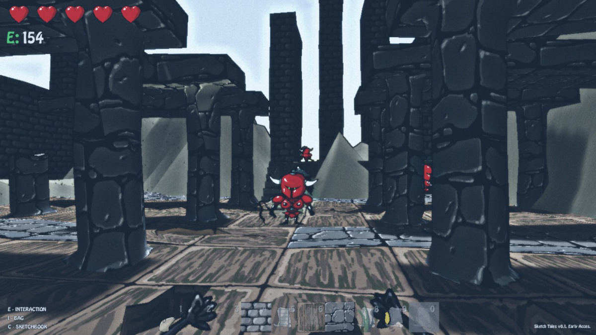 Originální RPG Sketch Tales, které si sami malujete, brzy přinese hru více hráčů