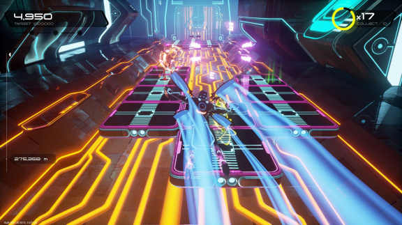 TRON RUN/r je tajemná závodní akce z filmového sci-fi světa