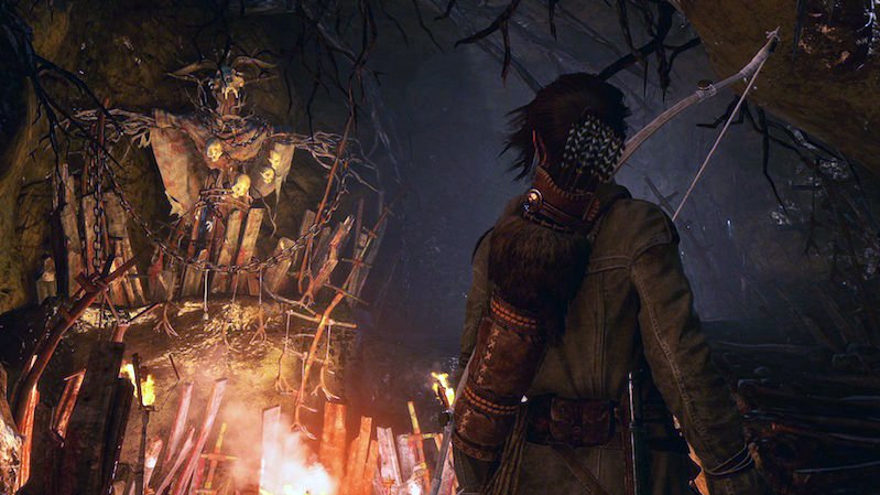 V hlubokém lese se na vás v DLC pro Tomb Raider těší ježibaba