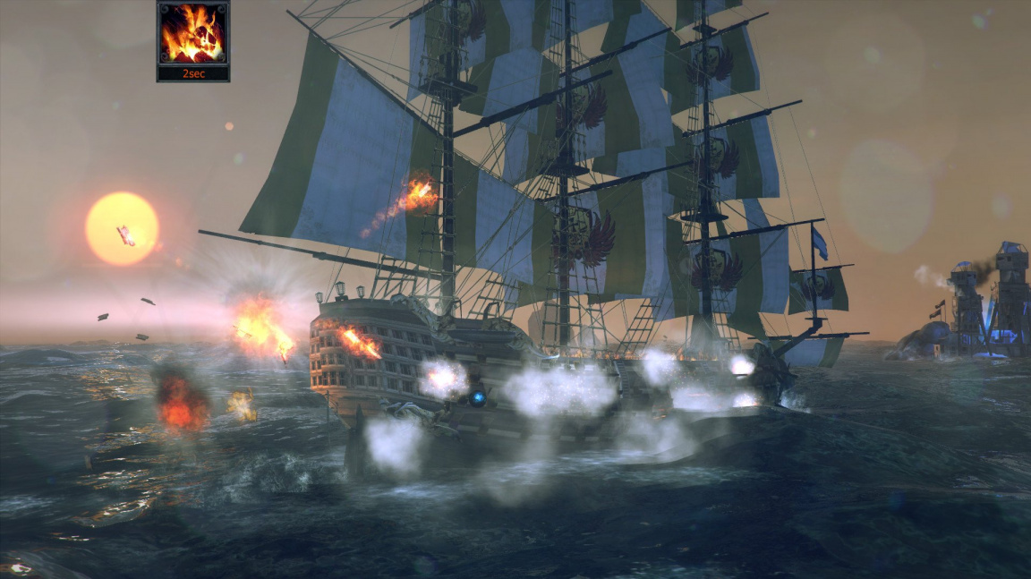 Námořní akce Tempest z vás udělá kapitána pirátské lodi
