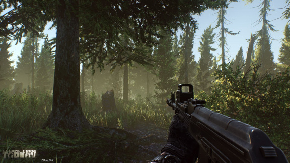 Alfatest střílečky Escape from Tarkov nabírá nové hráče a přidává lesní oblast
