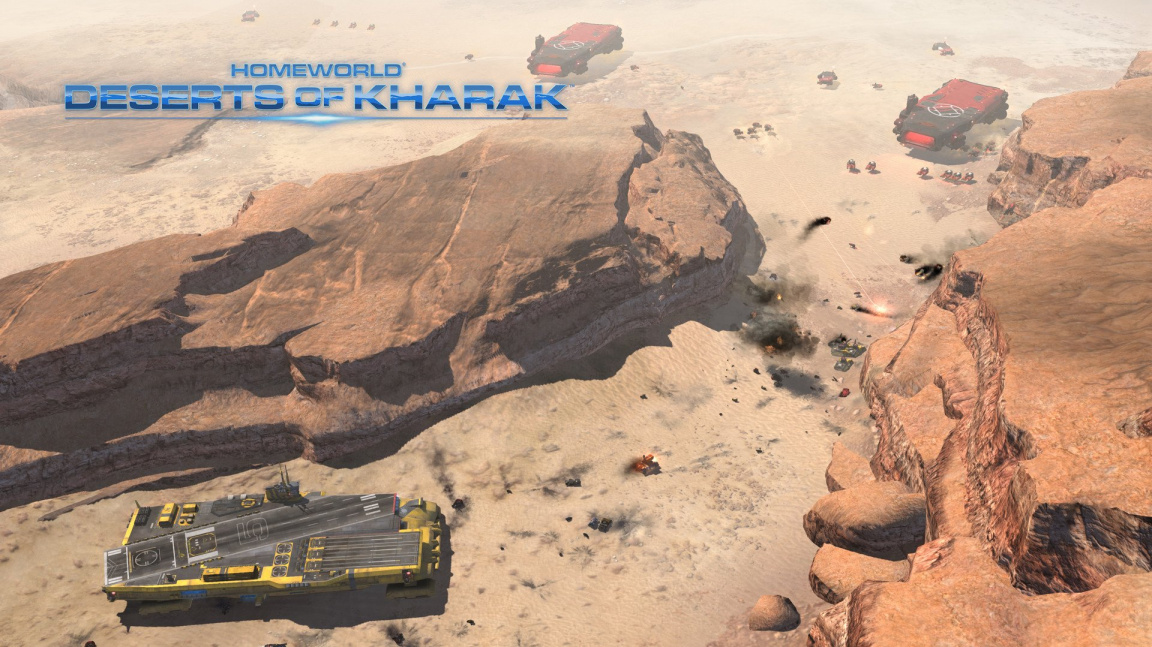 Video z vývoje Homeworld: Deserts of Kharak vybízí k procházce nebezpečnou pouští
