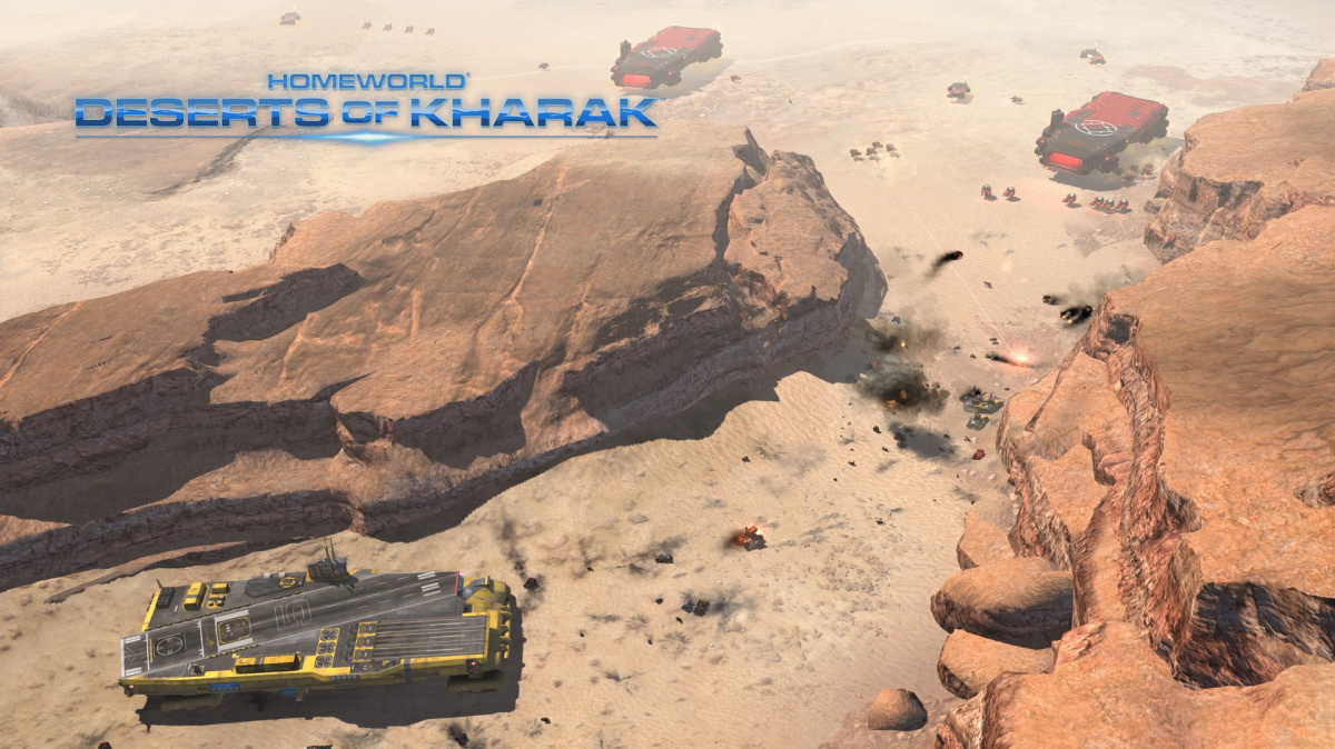 Video z Homeworld: Deserts of Kharak varuje před hrozícím konfliktem o pouštní planetu