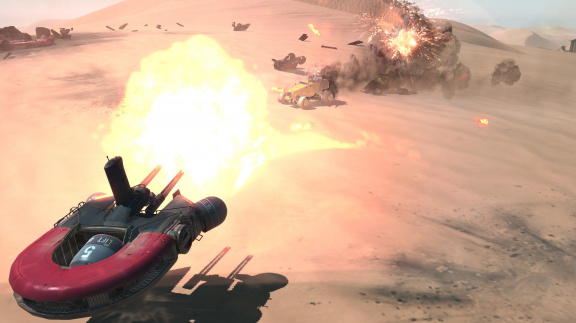 Homeworld: Deserts of Kharak nabízí pohled na šest minut z multiplayerové bitvy
