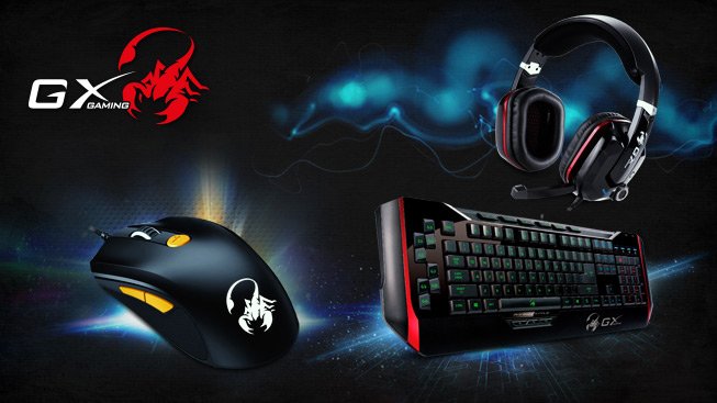 S herní výbavou od GX Gaming se v herním světě neztratíte