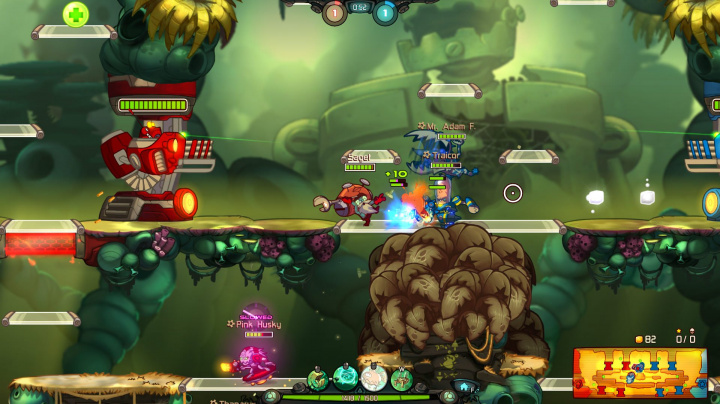 Datadisk pro skvělou 2D akci Awesomenauts přidá postavy i mapu a vylepší grafiku