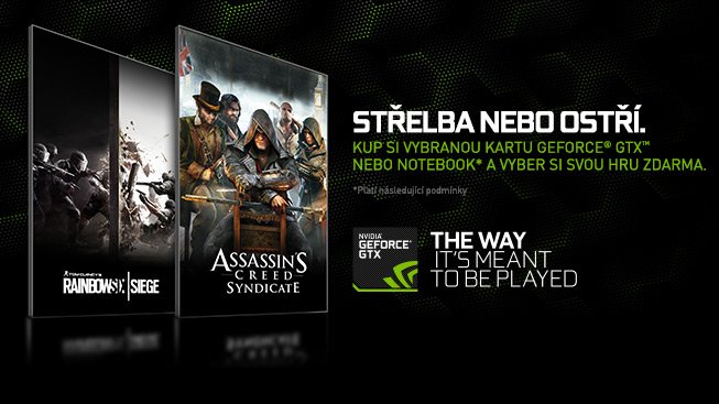 Střelba nebo ostří? Kup si grafiku GeForce GTX 970 nebo vyšší a vyberte si…