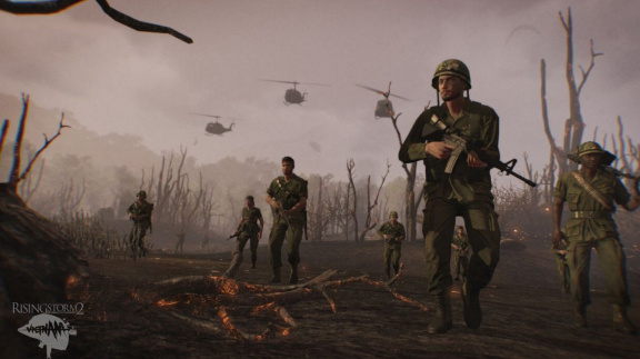 První záběry z hraní Rising Storm 2: Vietnam předvádí džungli, ves a napalm
