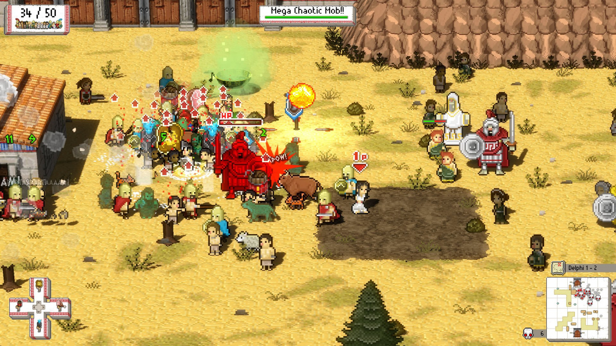 Už v březnu se v Okhlos vydáte s naštvaným davem proti zlým řeckým bohům