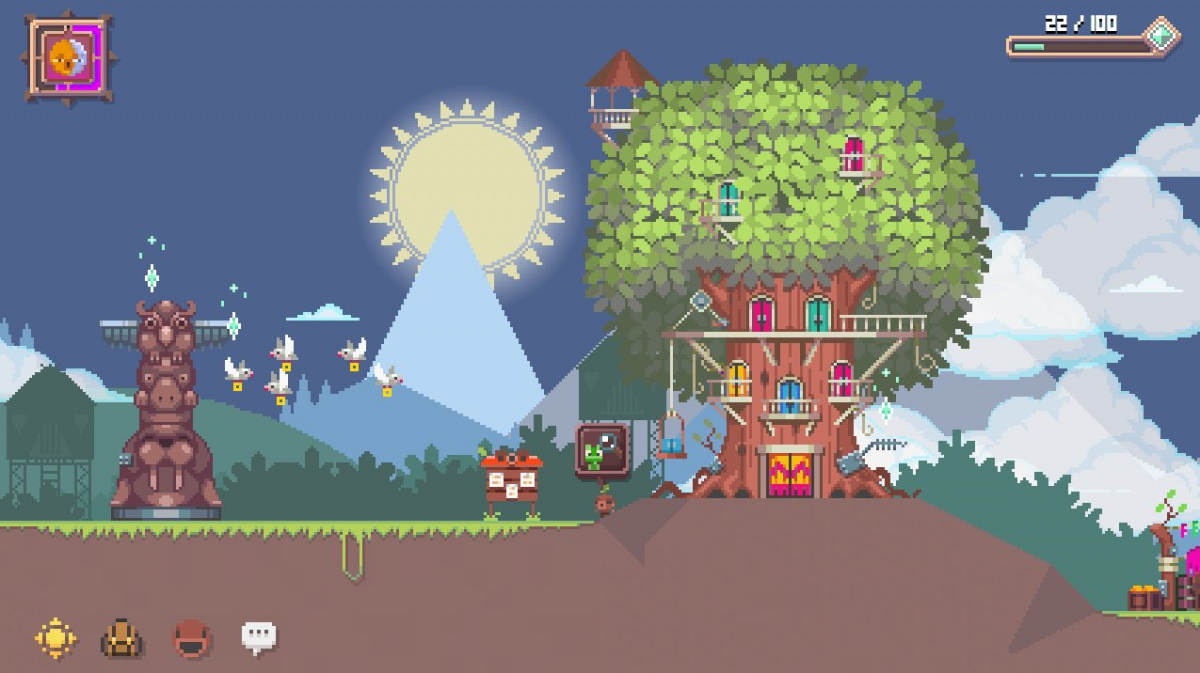 V ekologické plošinovce Kwaan musíte udržet strom života šťastný