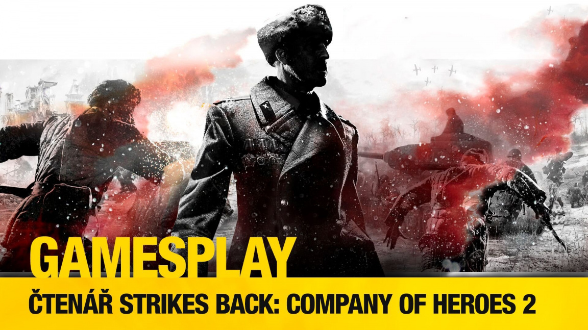 Čtenářský gamesplay: hrajeme válečnou RTS Company of Heroes 2