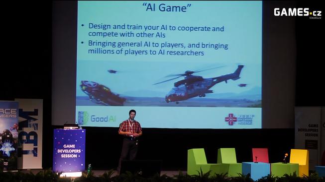 GDS 2015: Marek Rosa o aplikaci obecné AI ve Space Engineers