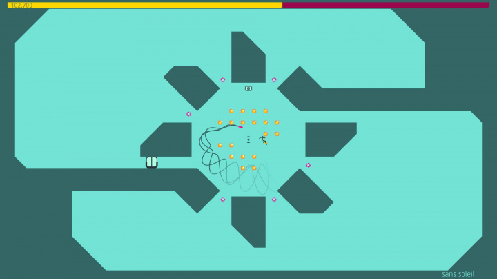 Skvělá akční plošinovka N++ vyjde během několika měsíců na Steamu