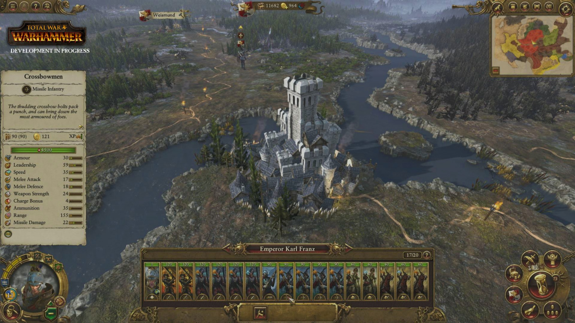 Video z Total War: Warhammer nabízí záběry z kampaně za Říši