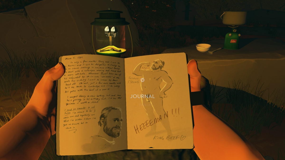 Komentovaný průchod skrz Firewatch si nyní můžete přečíst zdarma jako eknihu