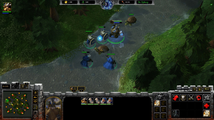 Můžete si zahrát první mapu modu Warcraft: Armies of Azeroth pro StarCraft II