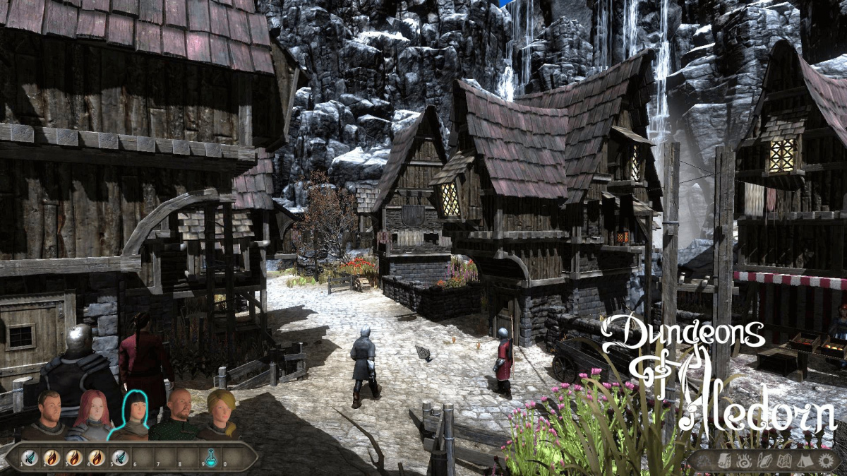 Alfa českého RPG Dungeons of Aledorn nabízí dvě lokace a čtyři souboje