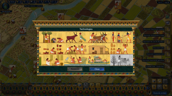 Budovatelská strategie Egypt Civilization vás provede 4000 lety dějin starověké civilizace