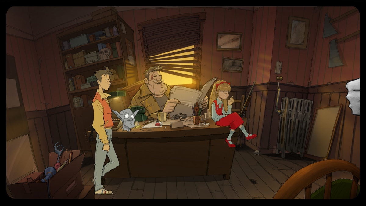 The Interactive Adventures of Dog Mendonça & Pizzaboy zaujme grafikou a bizarním okultismem