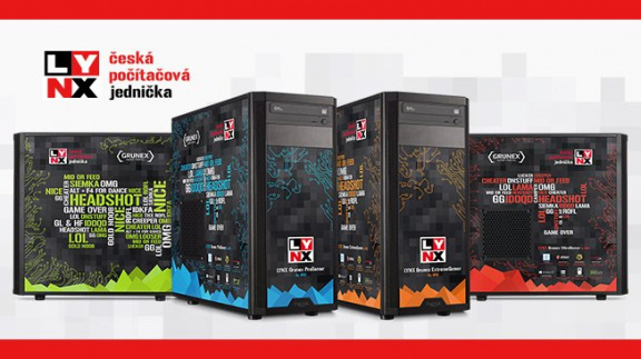 Vyberte si ze 4 výkonnostních typů herních počítačů LYNX
