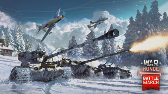 Válečný pochod přidává do War Thunder nové tanky, mapy i letadla