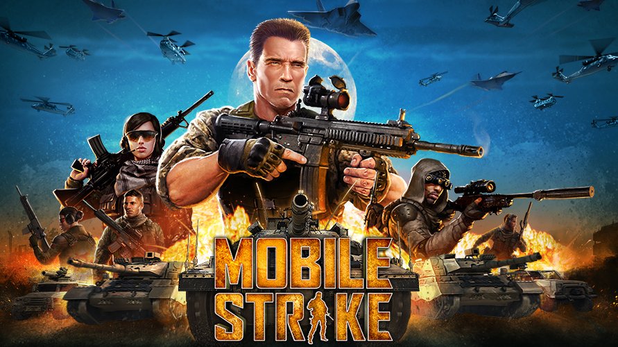 Ovládněte společně s Arnoldem online svět ve válečné strategii Mobile Strike