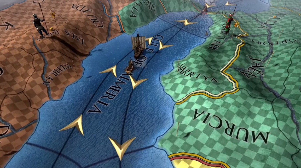Hráči Europa Universalis IV mohou spustit lodě na moře v datadisku Mare Nostrum