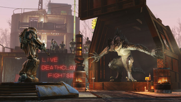 Chytat potvory a bojovat s nimi v aréně můžete ve Fallout 4 od příštího týdne