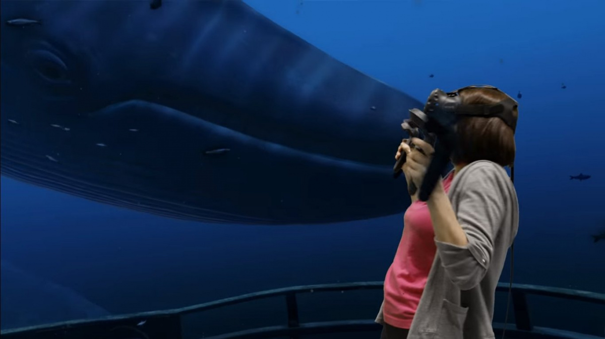 Valve předvádí virtuální realitu SteamVR s HTC Vive