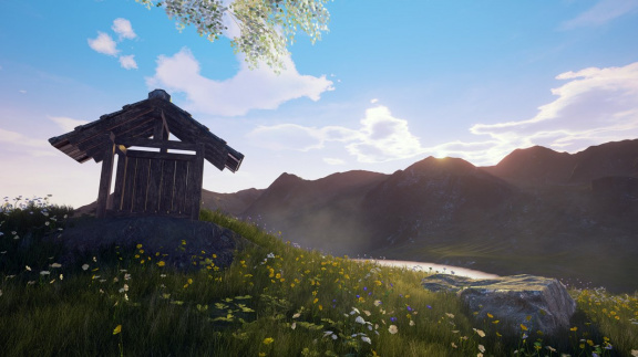 V adventuře Niten řešíte tajemství japonského ostrova po vzoru Dear Esther