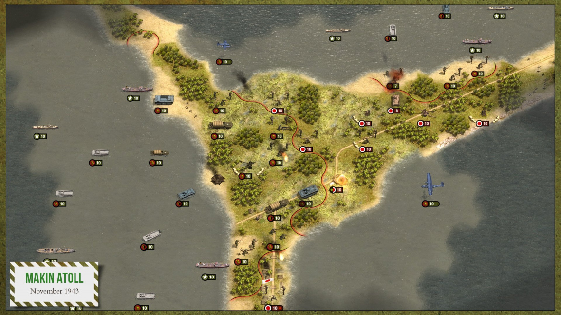 Strategii Order of Battle: Pacific rozšířilo DLC s americkými mariňáky