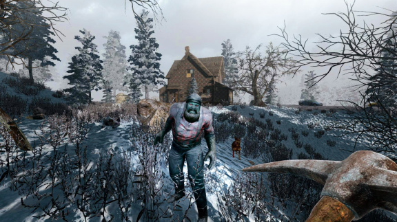 Mix DayZ a Minecraftu jménem 7 Days to Die míří i na konzole