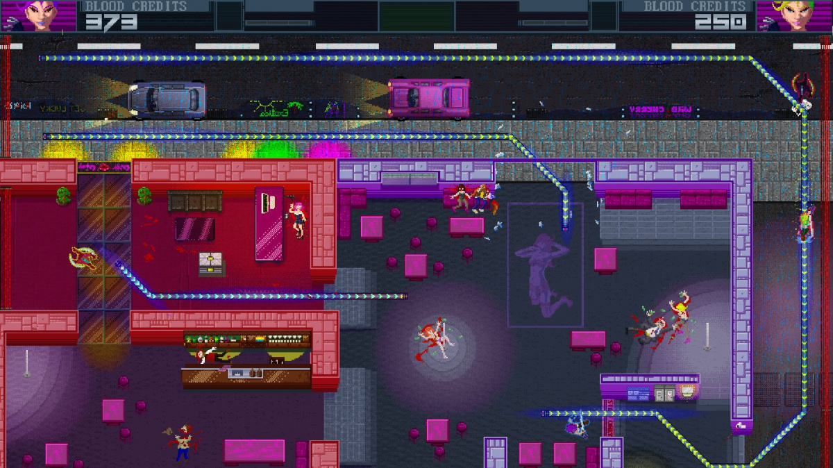 Kyberpunková Gunkatana se inspirovala Hotline Miami, ale přidává na rychlosti