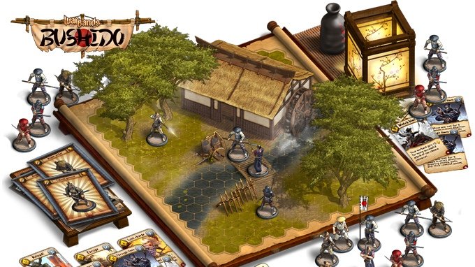 Kombinace strategie a deskovky Warbands: Bushido vás zavede do středověkého Japonska