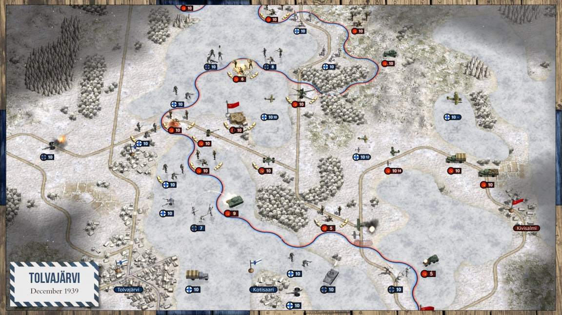 V datadisku Order of Battle: Winter War vedete zoufalou válku za Finsko